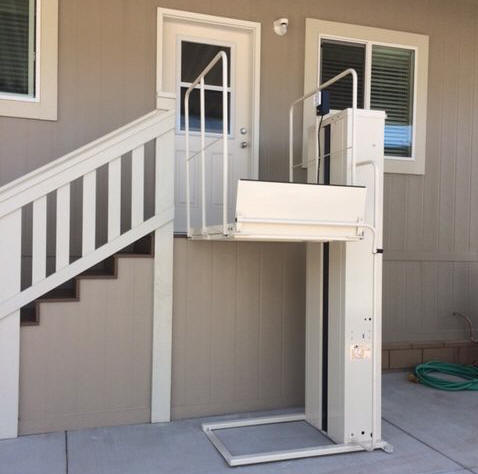 Phoenix Macs PL50 72 Max Wheelchair Lifts are elevators 