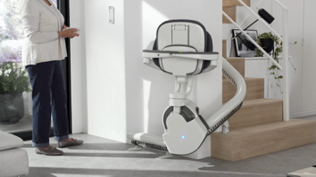 San Francisco AccessBDD Flow X curved stair lift